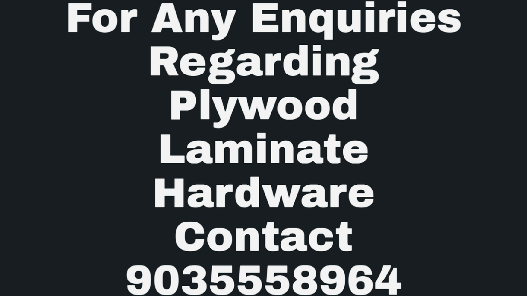 Cover photo of Mahalaxmi Glass & Plywood shop in Bangalore - Laminates - Hardware - Adhesive - HDHMR - Best plywood